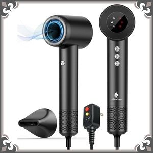 Negative Ionic Hair Blow Dryer High Speed Brushless Motor Hot & Cold Alternating